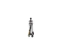 JUEGO ACCESORIOS CHIMENEA EL ZORRO 4 PIEZAS