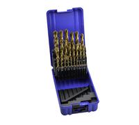 Juego Broca IZAR Din338 25-Uds. - 1456 - 1-13X0,50 HSS+TIN (1010) - TIN