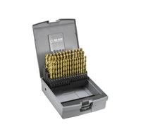 Juego Broca IZAR Din338N 41-Uds. - 1408 - 6-10X0,10 HSS+TIN (1010) - TIN
