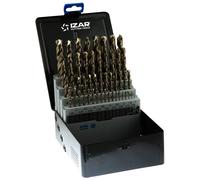Juego Broca IZAR Din338N 49-Uds. - 1409 - 1-13X0,25 HSSe (1016)