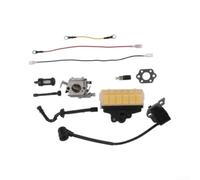 Juego Carburador Bobina Encendido Motosierra 11 Piezas | Carburador para preciso, bobina robusta, para ajuste perfecto MS250C, material metÃ¡lico, mejora eficiencia