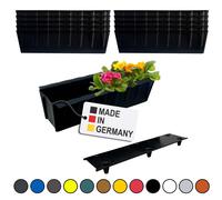 Juego De 10 Cajas De Flores Negras Inserto Para Palets Cajas De Balcón