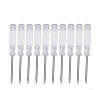 Juego de 10 mini destornilladores de 3.74 pulgadas, herramientas de reparación de precisión para teléfono, laptop, cámara, joyería, ranurado para cabeza Phillips de 95 mm de longitud (destornilladores