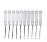 Juego de 10 mini destornilladores de 3.74 pulgadas, herramientas de reparación de precisión para teléfono, laptop, cámara, joyería, ranurado para cabeza Phillips de 95 mm de longitud (juego de 10