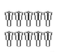 Juego de 10 soportes de destornillador de vástago hexagonal diseñado para aplicaciones de paneles de yeso con tope de profundidad y compatibilidad de taladro para resultados consistentes