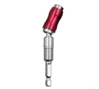 Juego de 11 Piezas: Adaptador Magnético y para puntas de Destornillador | Para espacios difíciles, pivotante de 20°, para ideal para bricolaje, para acero para durable, 11 piezas
