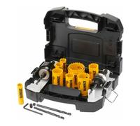Juego de 11 sierras de copa bimetálicas dewalt para electricistas, di