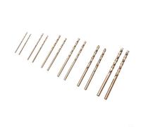 Juego de 12 brocas HSS-Co para m35 de 1 a 3,5 mm para acero inoxidable, perforación de metal de alta resistencia con punta dividida de 135° para uso manual o prensa