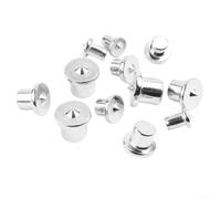 Juego de 12 clavijas de punto central, localizador redondo de madera para armario, mesa, cama, kit de herramientas de alineación central de espiga con tamaños de 6 mm, 8 mm, 10 mm, 12 mm