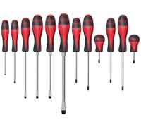 Juego de 12 destornilladores ULTIMATE, ranurados, Phillips y Pozidriv - KS TOOLS - 922.6080