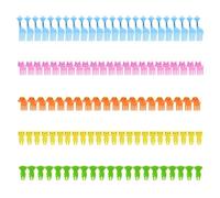 Juego de 120 pinchos de frutas para niños, con jirafa, mono, gato, perro, oso, tenedores de plástico ABS sin BPA para fiambrera Mepal, caja de almuerzo, aperitivos y cumpleaños infantiles