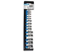 Juego de 14 piezas de insertos para llaves de vaso tipo Torx, desde E4 hasta E24