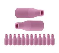 Juego de 15 boquillas de cerámica para antorcha de soldadura MIG MB14 MB15 AK14 AK15 para LUX Merkle GYS Telwin EWM boquilla de gas, accesorios resistentes al calor, fácil montaje para industria y