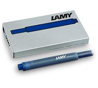 Juego de 15 cartuchos de tinta LAMY T10 con gran capacidad de tinta, aptos para todos los modelos de plumas estilográficas LAMY. Contenido: 1,25 ml por cartucho. 5 uds/paquete. Color tinta: azul-negro