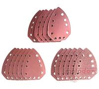 Juego de 18 papeles de lija compatibles con Parkside PHSZ 18 C3 IAN 280261