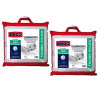 Juego de 2 Almohadas Dodo Memoria y Efecto refrescante Fresh - 60 x 60 cm