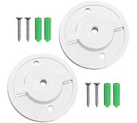 Juego de 2 bases de montaje en pared para cámara inteligente, base de 56 mm, compatible con Tp-Link Tapo C200/C210/C220/C225/Tc70, Kasa Ec70/Kc410s, IPC40A, IPC42, IPC40C, TPC42EW