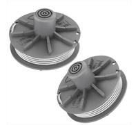 Juego de 2 bobinas de hilo de repuesto para desbrozadora Gardena, compatible con EasyCut 400/25, 450/25, ComfortCut 450, Plus 500/27, PowerCut, SmallCut 300/23, Art. 9807, 8847, 9809, 8848