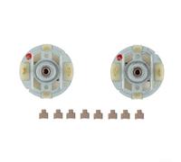 Juego de 2 cepillos de carbono RS550 con 8 cepillos para taladros Bosch