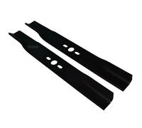 Juego de 2 cuchillas para cortacésped de 49 cm compatibles con Yamaha YT 3600, YA1-R236A-00, YA1R2-36A00