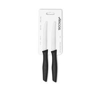 Juego de 2 cuchillos de mesa perlados arco serie nova para cortes prec