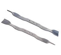 Juego de 2 cuchillos para cortacésped de 46 cm (36") compatible con John Deere LR135