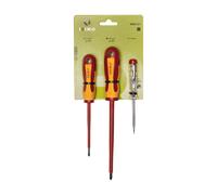 Juego de 2 destornilladores 1000v+tester 459v-3-1 irimo