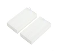 Juego de 2 filtros de aire HEPA para Flashforge Adventurer 5 M para filtros de carbón activo Pro, pieza de repuesto para Flashforge AD5M serie purificador de aire, accesorios para impresora 3D
