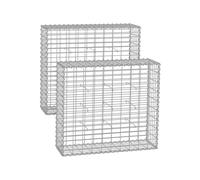 Gaviones de malla de 4mm 100×90×30 cm