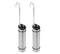 Juego de 2 humidificadores de carrera de acero inoxidable para radiadores, calderas - humidificador de habitación evaporador de agua