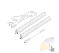 Juego de 2 lámparas LED para debajo del armario Rigel de 25,9 cm cada una