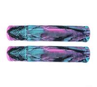 Juego de 2 para cubiertas de Caucho para Asas de Carro de Mano Tubo Redondo para agarre Seguro Exterior 160x22mm(K)