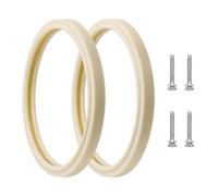 Juego de 2 piezas de sellado de lentes de luz de piscina, incluye junta y tornillos para accesorios de iluminación de reparación de luz de piscina