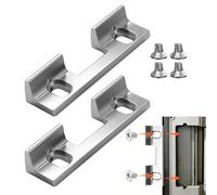 Juego de 2 Placa de Cierre Ajustable de Aleación de Aluminio