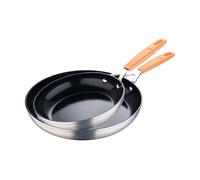 Juego de 2 sartenes ø16ø28cm en aluminio forjado para inducción compact san ignacio