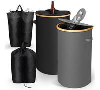Juego de 2 tanques plegables para residuos