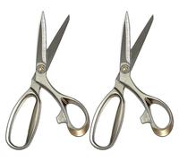 Juego de 2 tijeras profesionales, de acero inoxidable, 21 cm
