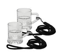 Juego de 2 vasos de chupito, 25 ml, para fiestas