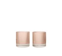 Juego de 2 vasos Ripple Tumbler Blush