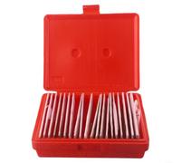 Juego de 20 pares de espaciadores paralelos de acero de 1/32 pulgadas de grosor x 6 pulgadas de largo, bloques de tornillo de banco para fresado CNC, tierra ± 0.1 pulgada, 1/2 pulgada a 1-11/16
