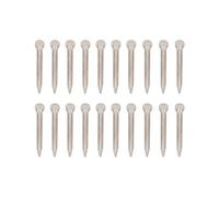 Juego de 20 puntas de repuesto para punzones centrales, juego de cabezales perforadores de acero de aleación, accesorios de perforación de tamaño estándar con alta dureza para (4mm/0,16 pulgadas)