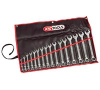 Juego de 21 llaves combinadas en funda por KS Tools (922.0048)