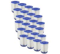 Juego de 24 filtros para piscina, tamaño 2, Bestway 58094. Cartucho de filtro, elemento filtrante, limpieza