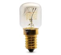 Juego de 3 bombillas Philips pequeñas de 25 W SES con rosca E14 para microondas u hornos de menos de 300 ºC.