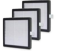 Juego de 3 filtros HEPA de repuesto, compatibles con el deshumidificador/purificador de aire 2 en 1 Russell Hobbs RHDH1101G