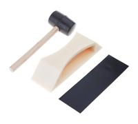 Juego de 3 herramientas de fijación de suelo, fácil de agarrar, martillos para una alineación sin problemas y bloque de grifo rápido