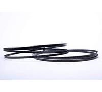 Juego de 3 hojas de sierra de cinta de alto rendimiento, 1490 x 6 x 0,65 mm, 6 ZpZ, para Scheppach Basa 1, etc. Adecuado para madera, madera contrachapada, aluminio, plástico, etc.