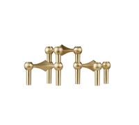 STOFF Nagel 3 Candelabros STOFF Nagel Latón cepillado