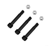 Juego de 3 pernos de tuerca de eje de motor de parrilla de pellets de madera para parrillas Z para parrillas rec Tec BBQ Kit de reparación de tornillo de pasador de cizalla