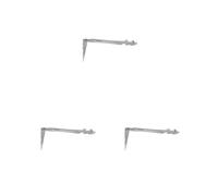 Juego de 3 piezas de reparación de cordal de guitarra para el hogar DIY Dobro Resonator String Bridge Board Instrumentos de cuerda de repuesto con tornillo